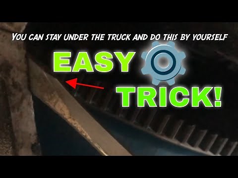 How to TURN your FLYWHEEL by YOURSELF with a SCREWDRIVER