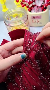 Sewing tips and tricks #Design #Stitching #creative #style #fashion #fashiondesign #inspiration #fashionstyle #sew #sewing #DIY #tutorial #tailor #dikiş #moda #Trending #trendingreels #reels #blouse #dress #foryou #art #craft #tips #gamis | Rose Modis