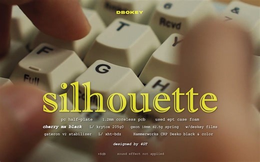 好听的键盘声｜客制键盘打字音｜1h｜白噪音 环境音