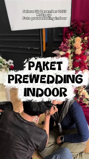 Paket Prewedding Studio Terjangkau di Surabaya
