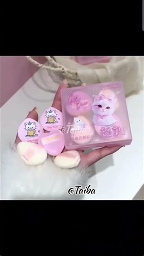 Powder puff set 💗