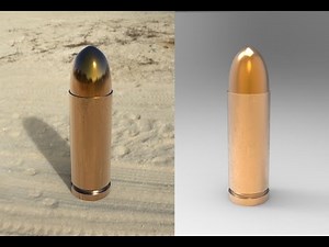 bullet modeling tutorial Autodesk maya 3D