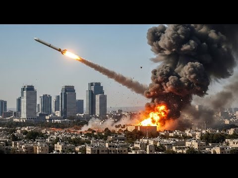 1 Minute Ago! An Iranian Rocket Flys Toward an Israeli Fighter Jet. What Happened?