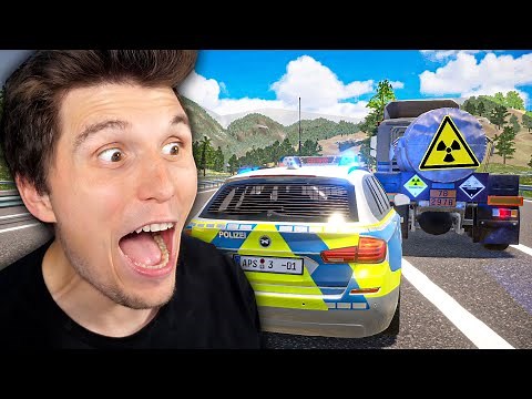 Polizist kontrolliert LKW mit radioaktiver Ladung | Autobahn Polizei Simulator 3