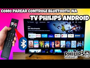 COMO PAREAR O CONTROLE NA TV PHILIPS ANDROID | PARA USAR O COMANDO POR VOZ | 2025