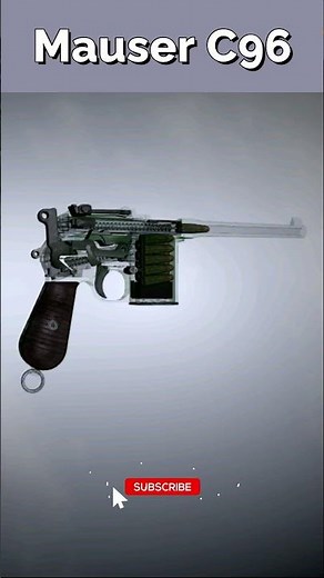 How Does the MAUSER C96 Work? | 3D Gun Mechanism Animation