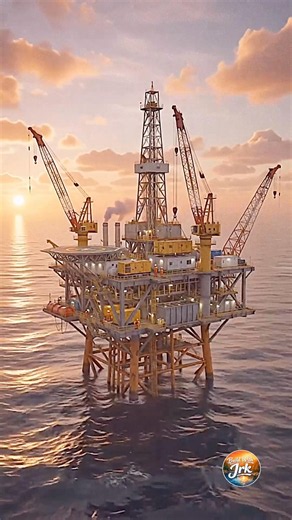 How an Offshore Oil Platform Is Drilled |