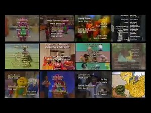 Barney Sesame Street The Wiggles DSAS & Blue's Clues Remix Credits (1)