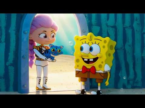 SpongeBob's NEW Friend DERPY! (KPop Demon Hunters 3D Animation)