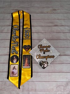 Custom Graduation Stole, Bling Graduation Stole, Personalized Graduation Stole, Grad Stole - Etsy