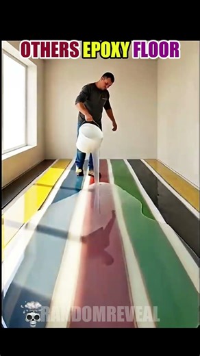 Last Epoxy Flooring Crazy Part6 ☠️ #nobatidao
