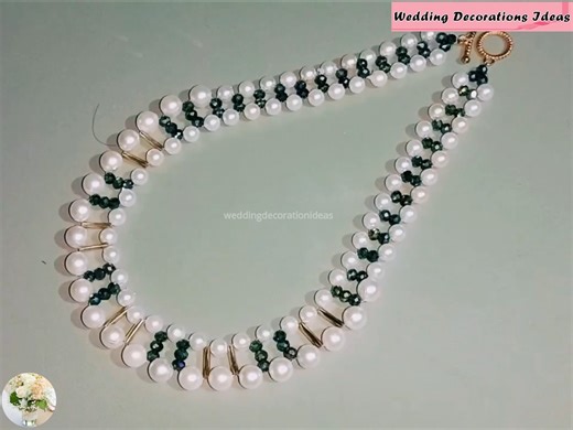 11K views · 273 reactions | How to Make Beaded Choker Necklace Tutorial | Wedding Decoration Ideas | Facebook