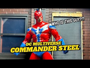 DC Multiverse Collection Review: Commander Steel JSA | Gold Label | McFarlane Toys