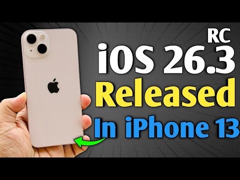 iOS 26.3 RC is Released - What's New in iPhone 13