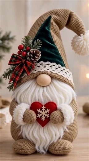 How to make a cute DIY gnome in minutes #diy #crafts #gnome