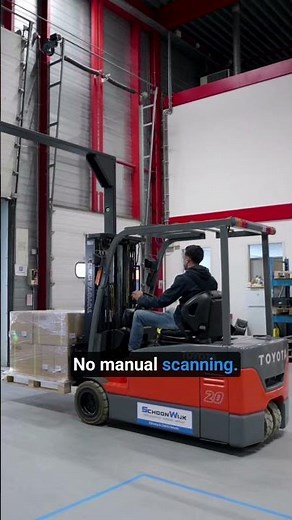 What if a forklift driver never had to stop, climb down, and scan a pallet again?