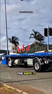 Truk Trailer Tanpa Kepala❓Kok Bisa Jalan❓