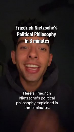 Nietzsche’s Political Philosophy in 3 minutes!! #philosophy #LearnOnTikTok #nietzsche #philosophizemeapp #politics
