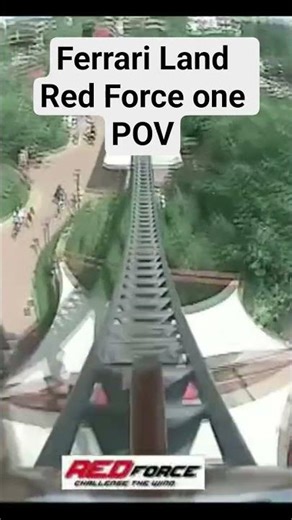 Red Force POV #portaventura #ferrari #ferrariland #redforce #fyp #rollercoaster