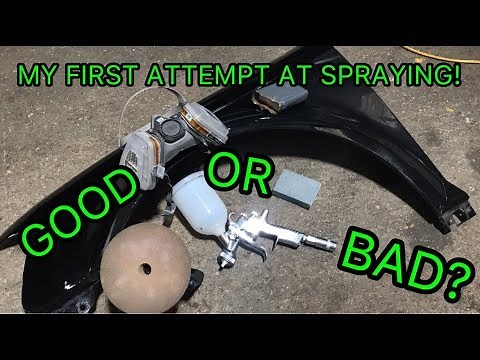 My Beginners Guide To Spray Painting A Car