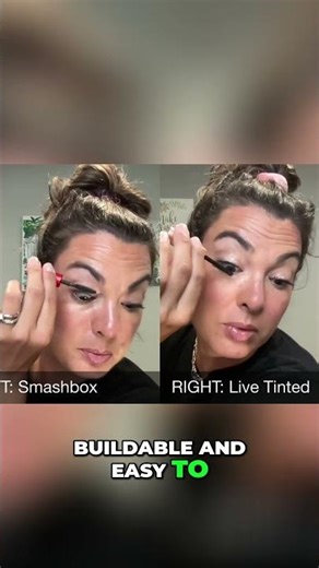Lashes Go WILD! 🤩 Smashbox VS Live Tinted Mascara Magic Revealed! ✨ #shorts