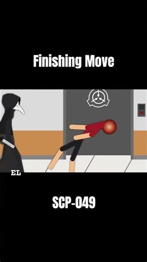 SCP-049 Finishing Move #shorts #animation #sticknodes