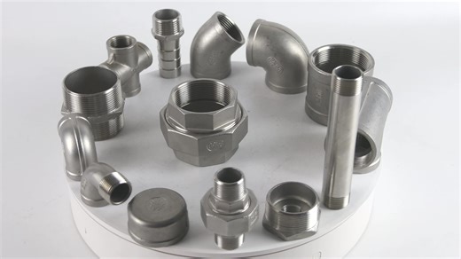 Stainless Steel Threaded Coupling Pipe Fitting