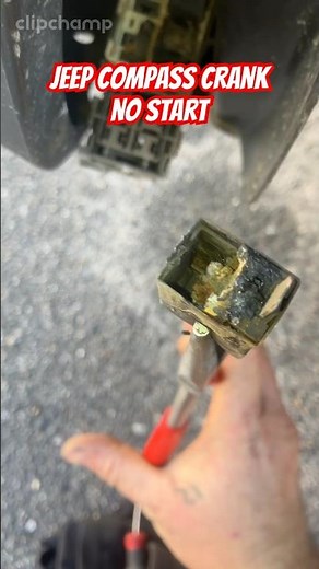 Auto Shutdown Relay Drama: Diagnosing Jeep Compass Crank Issues #car #youtubeshorts