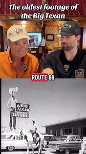 The very first footage of The Big Texan Steak Ranch & Brewery in Amarillo Texas on Route 66 back in the 1960s 😮🥩🔥 | The Big Texan Steak Ranch & Brewery