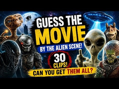 Ultimate Movie Challenge | Guess The Movie By The Aliens | Can You Beat This 30 Movie Quiz?