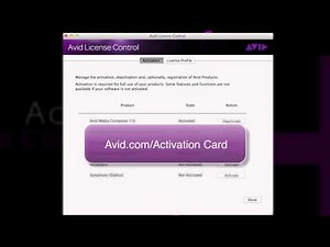 Survival Guide ‒ Media Composer® 7 Activating Your new Symphony Option ‒ Avid®