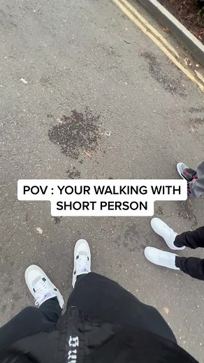 Walking with Short Person POV