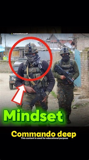 Para SF Commando mindset ☠️🥶🇮🇳 | Nand Kishore | #parasfattitude #army