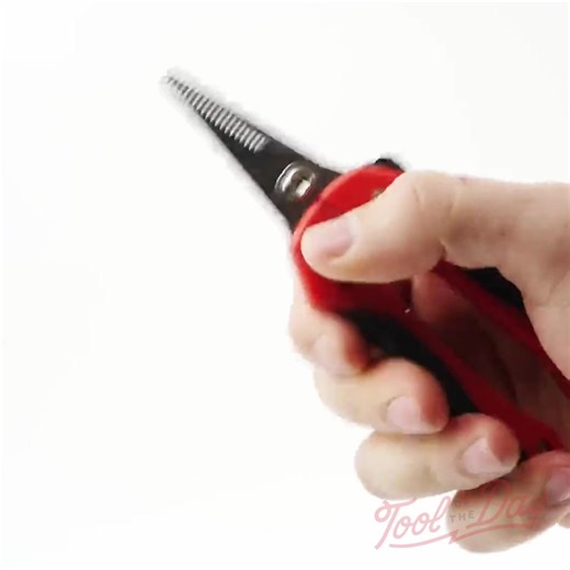 14 reactions | Some serrated scissors with a spring straight from...