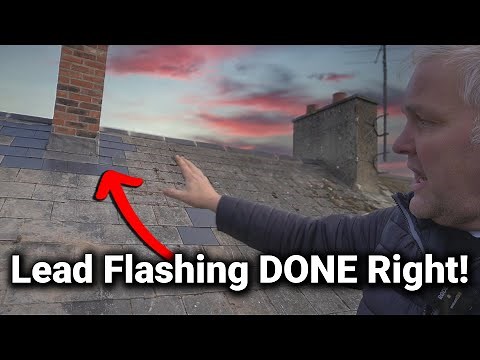 Here’s How I Restored This Chimney with Proper Lead Flashing!
