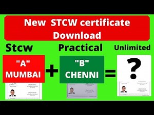 How to download STCW certificate AFTER Exit Exam | Shipping Updates