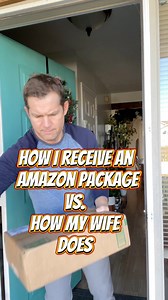 1.4M views · 7.6K reactions | You can tell I used to work in Receiving. #amazon #marriedlife #husbandlife #husbandandwife | Fer The Awesome | Facebook