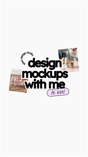 Klaro ★ Brand Designer on Instagram: "comment KITTL and i’ll send you the link + the code for 25% off annual plans 🔗 i love using @kittldesign smartboard feature to make mockups for my design projects!! it’s honestly become one of my favourite parts of the whole process 🤩 for this reel i used my moo moo milk branding and turned it into the cutest milk bottle mockups right inside kittl. no exporting, no swapping apps and no clutter! just a clean little workflow that makes my designer heart happ