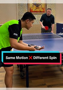 One serve, one motion — but two completely different side spins. This reverse pendulum serve uses fake wrist and body action to switch between side-backspin and side-topspin, making it extremely hard for your opponent to read. Perfect for intermediate & advanced players who want to improve serve deception and gain an early advantage in rallies. Train smart. Play smarter. 🏓🔥 #tilong #shortsreels #viralreelsシ #videoviralシ #tilongclub #pingpong #bongban #viral #xuhuong #TableTennis | TI Long Tabl