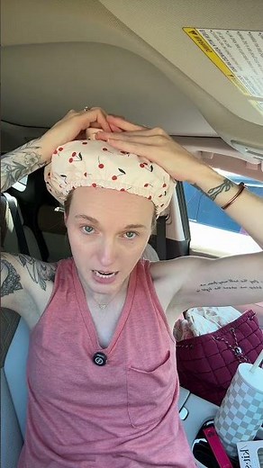 Shower caps really are incredible to have #showercap #showerhack #hairtok #tiktokshopcreatorpicks