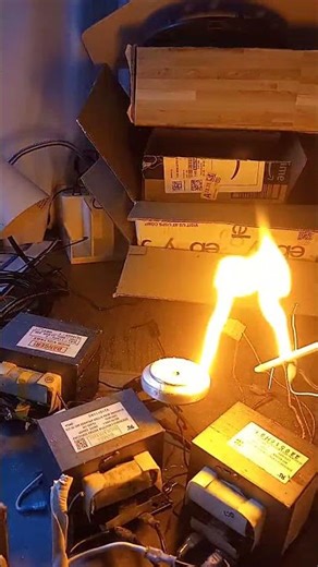 new dual MOT tesla coil system