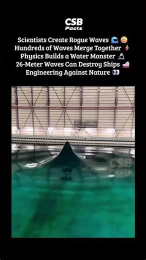 Scientists Create Monster Rogue Waves 🤯🌊
