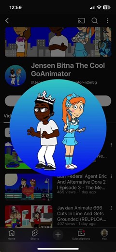 Jensen gets grounded for nothing #goanimate #shorts