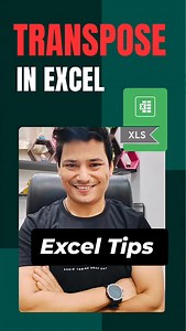 22 reactions | How to use transpose option in excel | Learn shortcut keys #excel #exceltips #exceltutorial #excelformulas #exceltricks #instagood | Skill Made Easy | Facebook