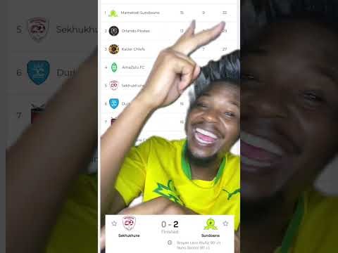 Mamelodi Sundowns collect maximum points to earn 3 points advantage on top of the log🔥💪🏾