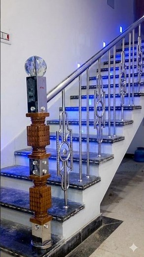 Top 20 Modern Stainless Steel Stair Railing Designs 2026 | Luxury SS Railing Ideas #shorts