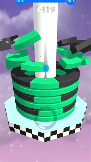 stack ball part -185 #amanzboy #livegaming #stackballsolution