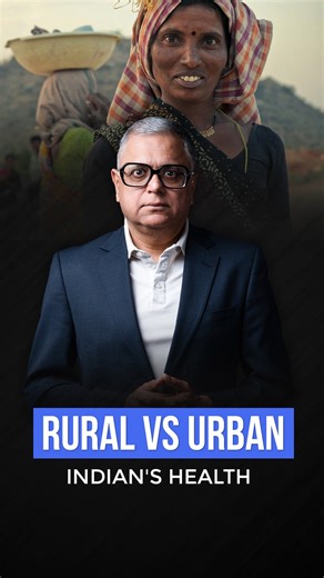 Prashant Desai on Instagram: "Rural or urban Indians... which lifestyle is actually healthier? Daily habits matter more than where you live. What looks healthy on the surface may tell a different story inside. Tradition and modern life both have hidden trade-offs. But which one is better? #health #pd"