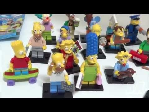 LEGO Simpsons Minifigures Series 1 Review / DiegoHDM