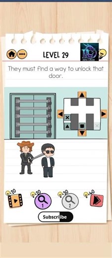 Brain Test 2 : Tricky Stories | LEVEL 29. They must find a way to unlock that door